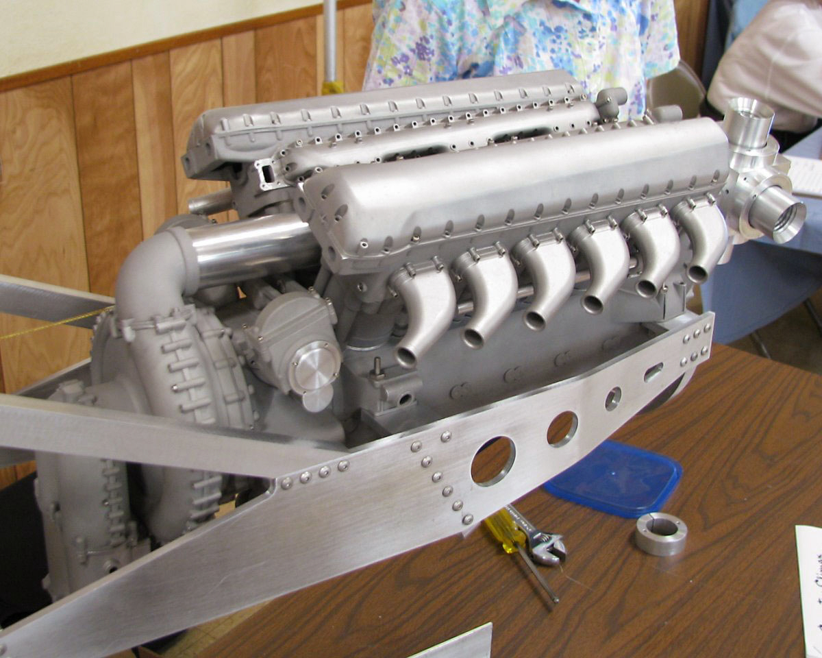 1/4 scale Rolls Royce Merlin V12
